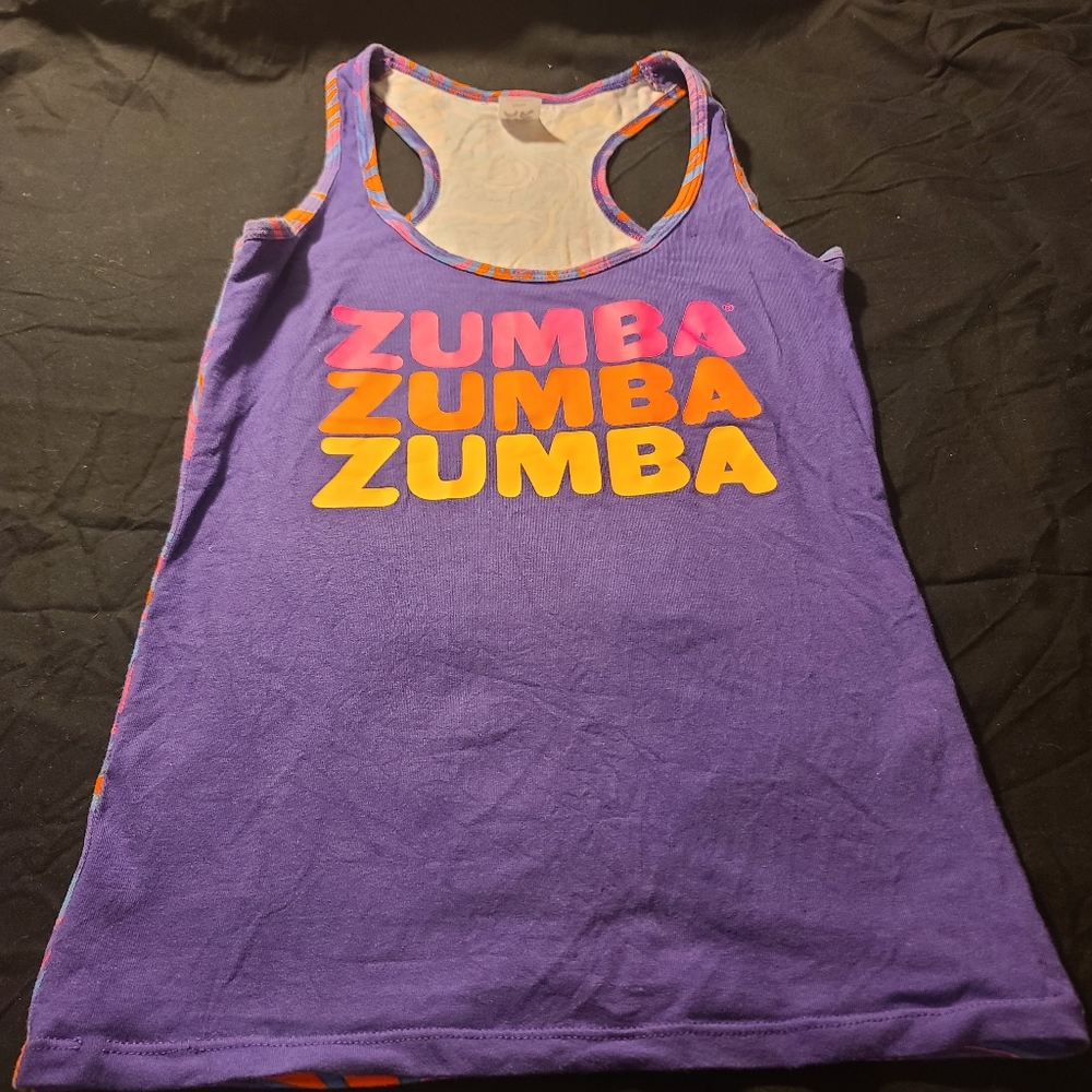 Zumba racerback tank